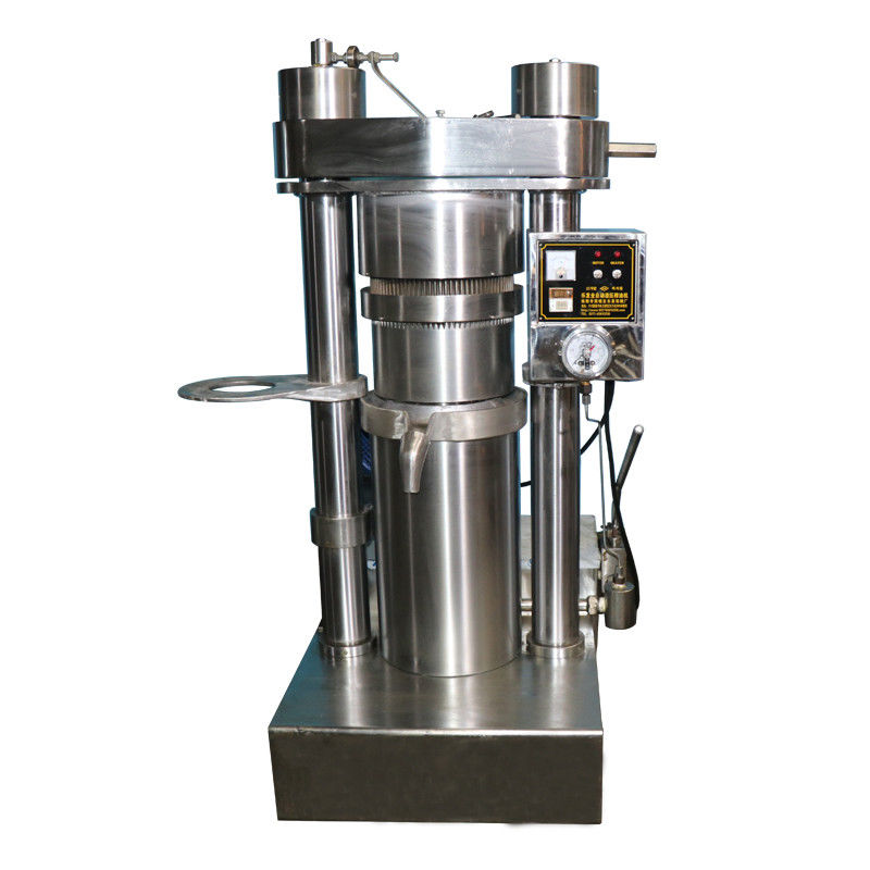 Hydraulic Cold Pressed Coconut Oil Making Machine High Oil Rate ISO Certification