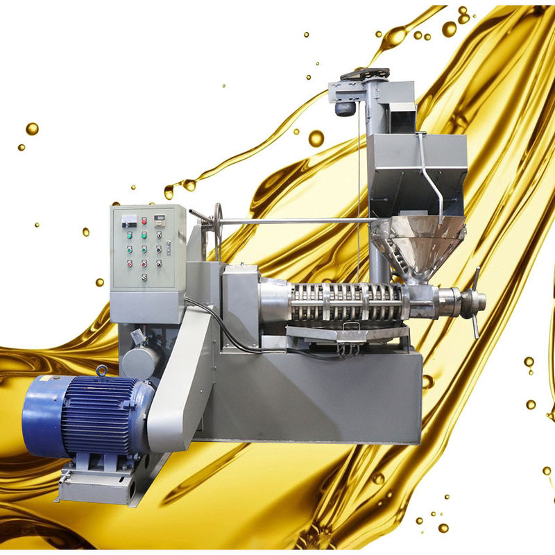 6YL-150 Cold Press Oil Extractor 30kw Power Edible Oil Extraction For Soybean