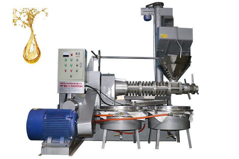 Oil Factory Cooking Oil Making Machine / Automatic Oil Press Machine