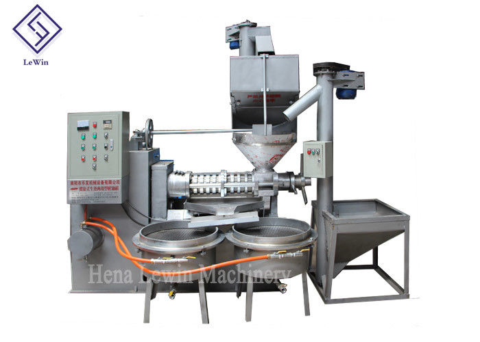 180 - 300kg/H Capacity screw press machine Rapeseed Oil Expeller Machine