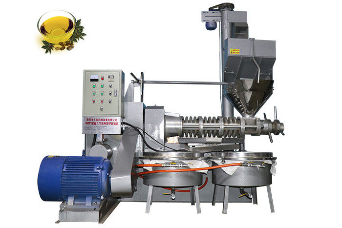 Industrial Screw Oil Press Machine Camellia Oil Making Machine Cold Press / Hot Press