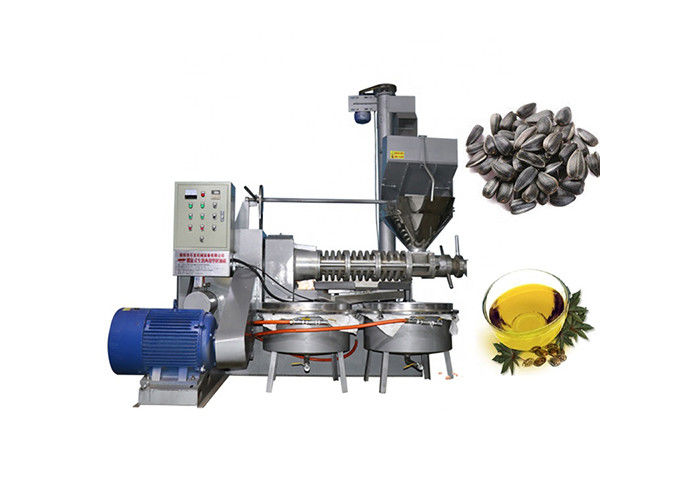 Large Capacity Oil Expeller Equipment / Cooking Oil Pressing Machine
