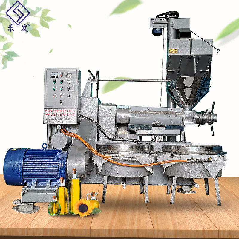 5 Ton / Day Industrial Oil Press Machine Groundnut Sunflower Oil Presser Machinery