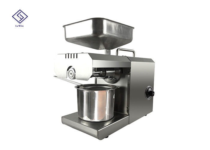 Hot Press  Small Cooking Oil Making Machine 380 * 170 * 330mm 1 Year Warranty