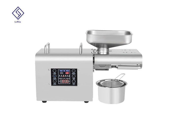 Soybean Rapeseed Oil Making Machine With Screw Type Oil Processing Machine