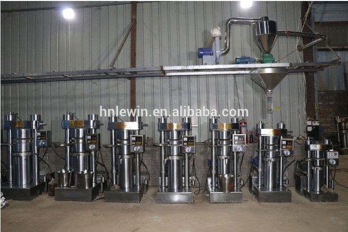 Hydraulic Oil Extraction Industrial Oil Press Machine For Cooking Sesame Oil Plant