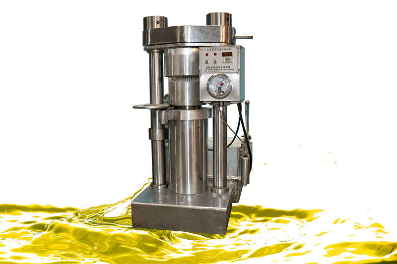 High Efficiency Hydraulic Oil Press Machine 4 Kg / Batch Capacity CE / ISO Certification