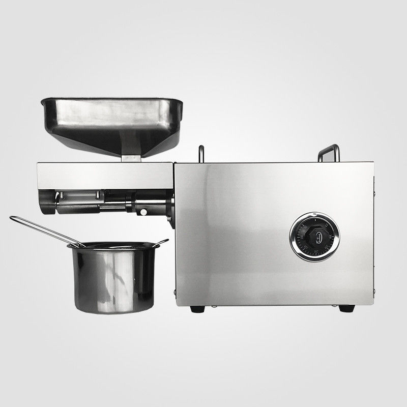 Home Type Kitchen Oil Press Machine 450w Power Stainless Steel 530 * 250 * 300mm