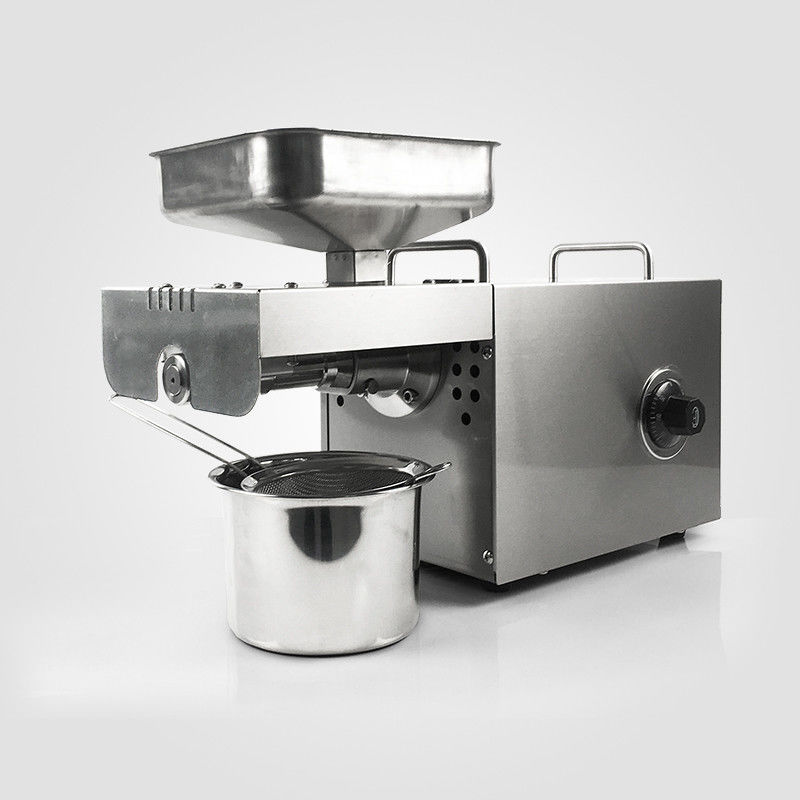 Home Type Kitchen Oil Press Machine 450w Power Stainless Steel 530 * 250 * 300mm
