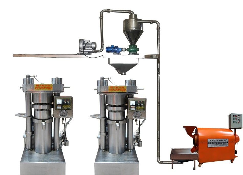 Cold Pressed Sesame Oil Industrial Oil Press Machine 23 Kg / Batch Capacity