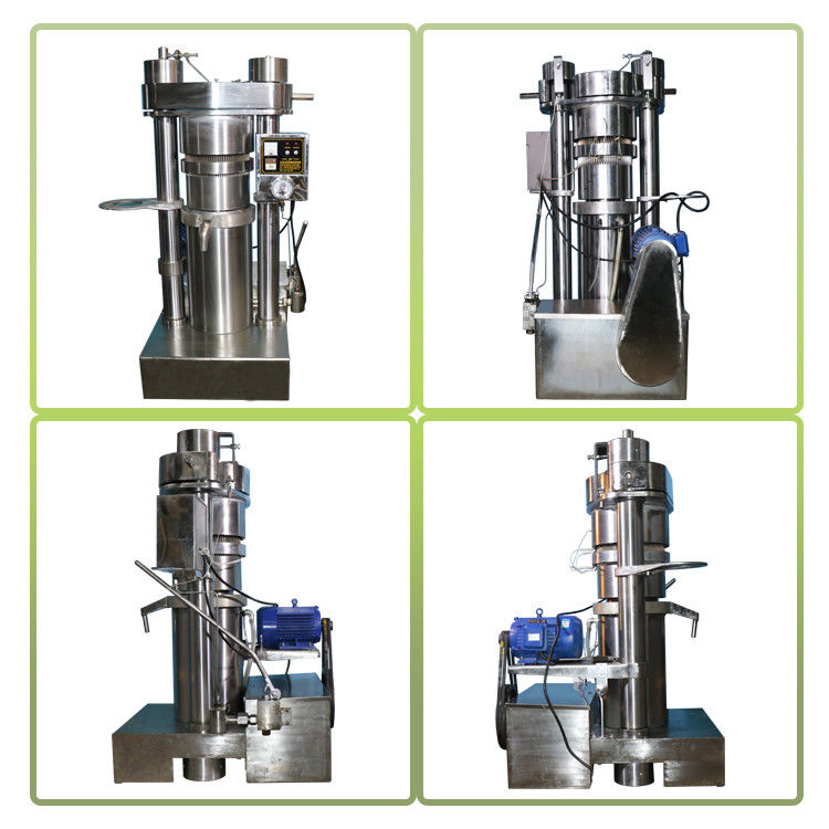 Sesame Hydraulic Oil Press Machine Peanut Oil Making Machine 1 Year Warranty
