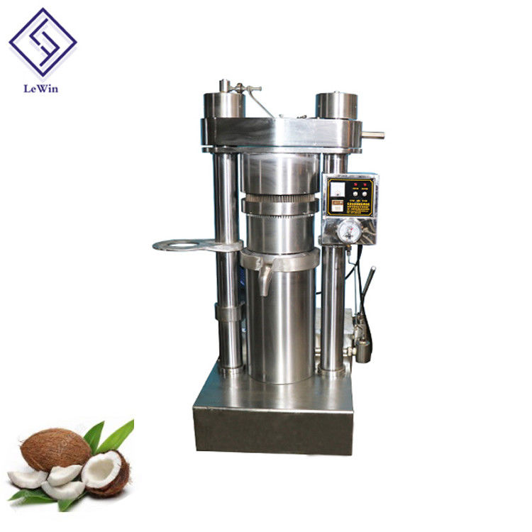 Sesame Seed Camellia Hydraulic Oil Machine 13 Kg / Time 60 Mpa Working Pressure