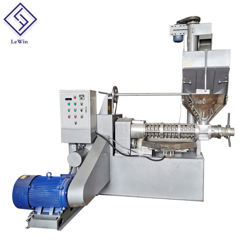 Industrial Screw Oil Press Coconut Oil Making Machine 400 - 750 Kg/H Capacity 37kw