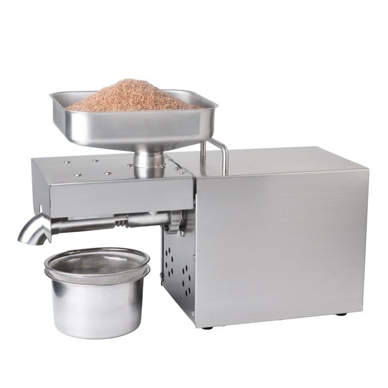 High Efficiency Home Oil Press Machine Stainless Steel Material 460 * 180 * 310mm