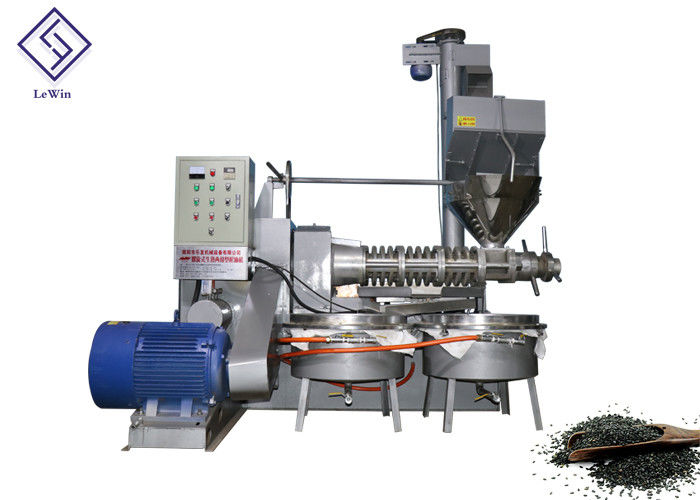 Screw Cold Press Oil Extractor 6YL-160 Model Sesame Cooking Oil Processing Machine