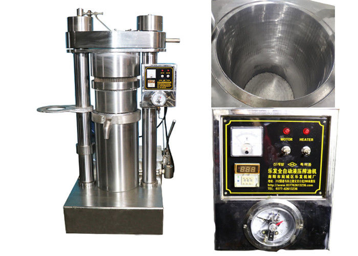 Fully Automatic Avocado Oil Press Machine 60 Mpa Working Pressure 9 Kg / Time Capacity Hydraulic Oil Presser