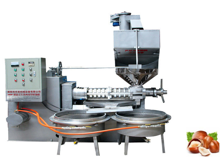 15 KW Spiral Industrial Oil Press Machine Coconut Peanut Oil Press Machine With Oil Filter System