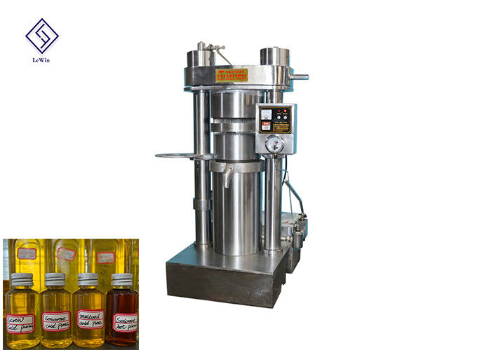 Walnut Hydraulic Oil Press Machine Labour Saving Easy Operation 670 * 950 * 1460mm