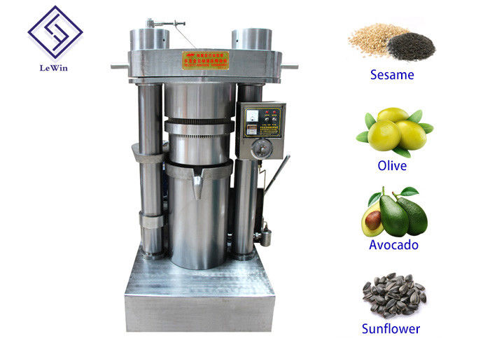 Alloy Steel Industrial Oil Press Machine Sunflower Oil Extractor Machine For Cooking Oil