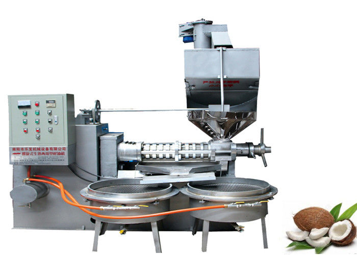 Screw Industrial Oil Press Machine Coconut Oil Press Machine 120 - 160 Kg/H Capacity