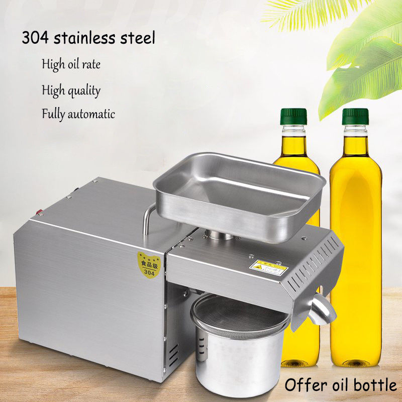 Easy Operation Flaxseed Oil Press Machine LTP205 Food Grade 314 Stainless Steel