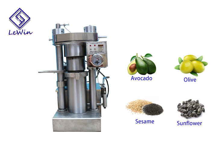 Mini Industrial Oil Press Machine Olive Oil Extraction Simple Operation