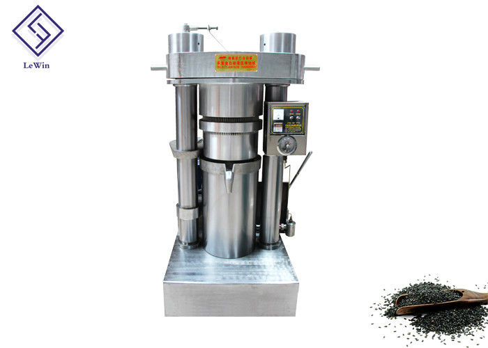 Small Cocoa Butter Sesame Oil Industrial Oil Press Machine 8.5kg / Batch Capacity