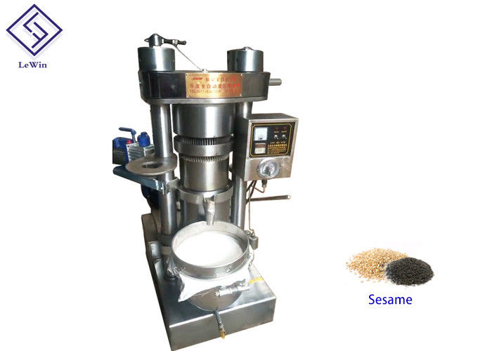 Industrial Hydraulic Oil Press Machine Sesame Cold Oil Machine With Oil Filter