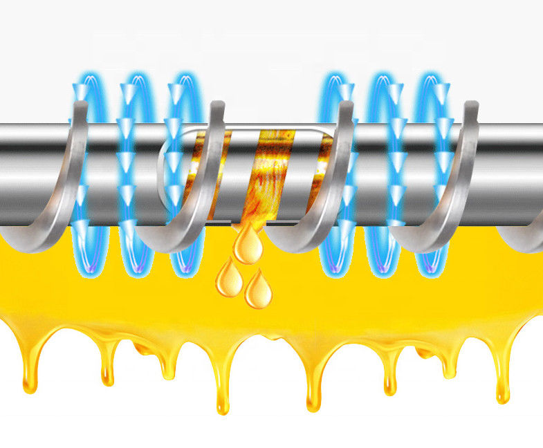 6YL-120 Model Screw Type Press Machine Cold Press Oil Extractor With Oil Filter