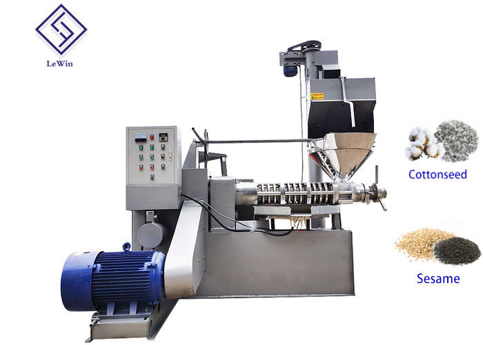 380V Voltage Industrial Oil Press Machine Vegetable Oil Extraction Machine 1900 Kg Weight