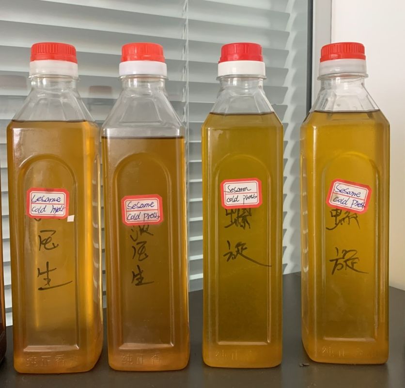 Small Type Olive Oil Cold Press Machine High Oil Rate 185 Mm Oil Cake Diameter