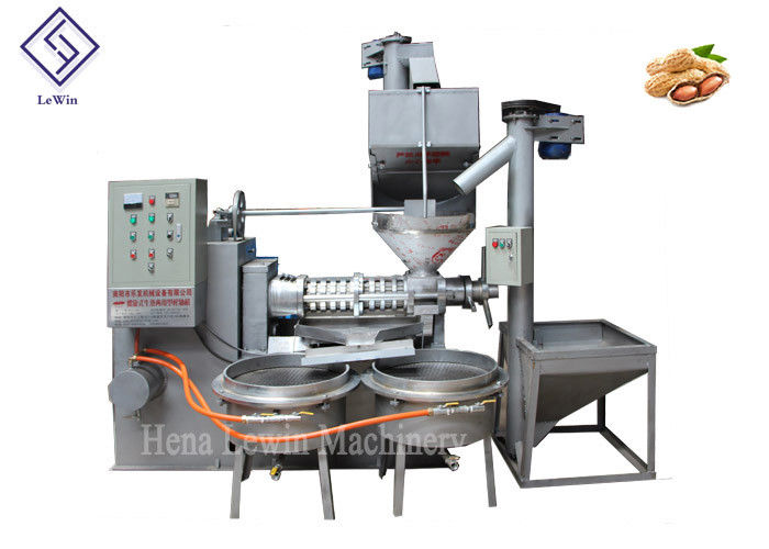 Easy Operation Screw Oil Press Machine Soybean Oil Extraction Machinery