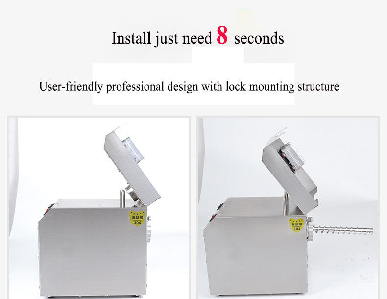 610w Power Home Oil Press Machine Mini Oil Mill Machinery With High Performance