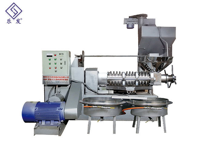 Vacuum Filtration 750Kg/H 100RPM Screw Type Oil Expeller