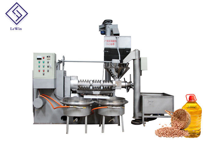 6yl 100 Sunflower Seeds Coconut Oil press Machine Cold Pressed With Oil Filter