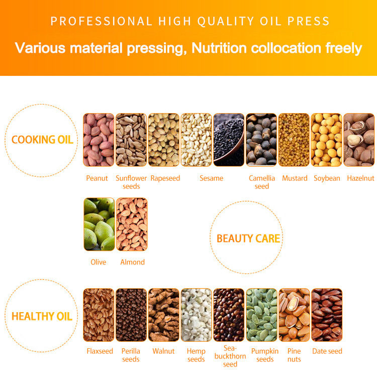 Cold Press Coconut Oil Machine With Motor Small Scale Coconut Oil Manufacturing Unit
