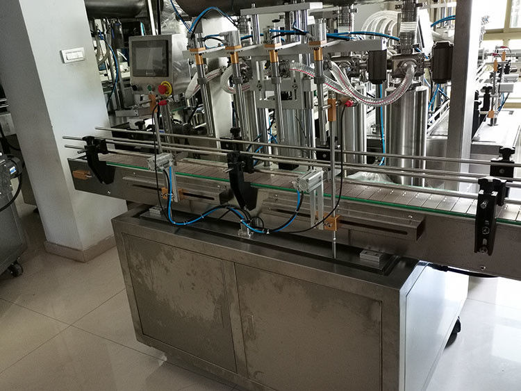 SS304 500W 1000Ml Automatic Liquid Filling Machine