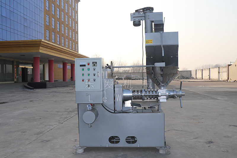 120-160KG/H Screw Type Oil Extraction Machine For Coconut Oil