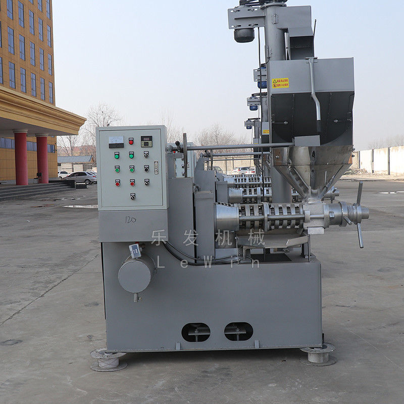 Large Capacity Screw Sesame Mustard Oil Expeller Machine With Vacuum Filter