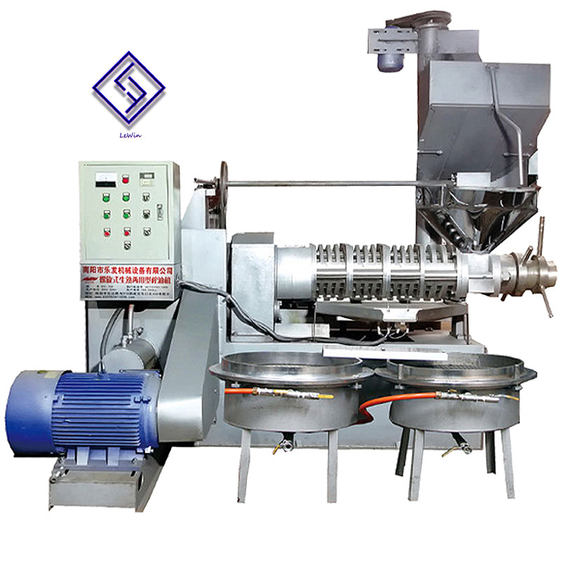 Peanut Seed Oil Extractor Castor Sonar Oil Making Machine SS Materials