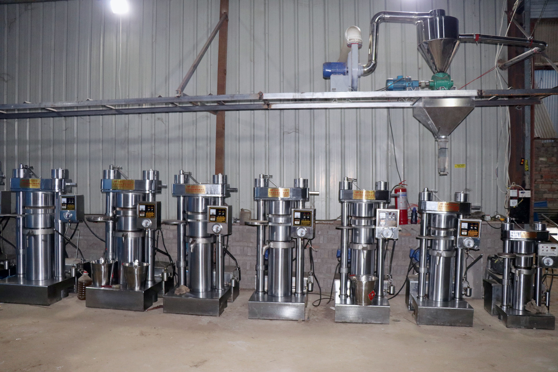 1.1 KW Avocado Oil Press Machine 60 Mpa For Small Business Shea Butter